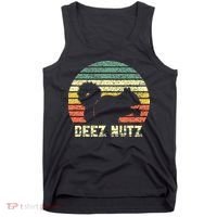 Deez Nuts Nutcracker Squirrel Deez Nutz Deezs Nut Funny Tank Top thumb 0