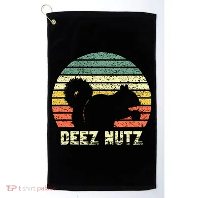 Deez Nuts Nutcracker Squirrel Deez Nutz Deezs Nut Funny Golf Towel