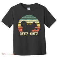 Deez Nuts Nutcracker Squirrel Deez Nutz Deezs Nut Funny Toddler T-Shirt thumb 0