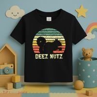 Deez Nuts Nutcracker Squirrel Deez Nutz Deezs Nut Funny Toddler T-Shirt thumb 3