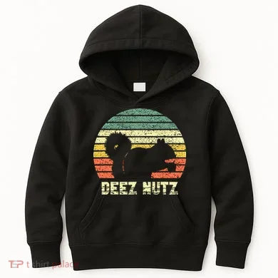 Deez Nuts Nutcracker Squirrel Deez Nutz Deezs Nut Funny Kids Hoodie