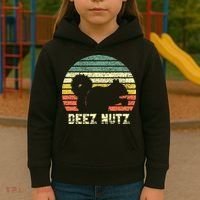 Deez Nuts Nutcracker Squirrel Deez Nutz Deezs Nut Funny Kids Hoodie thumb 3