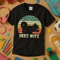 Deez Nuts Nutcracker Squirrel Deez Nutz Deezs Nut Funny Kids T-Shirt thumb 3