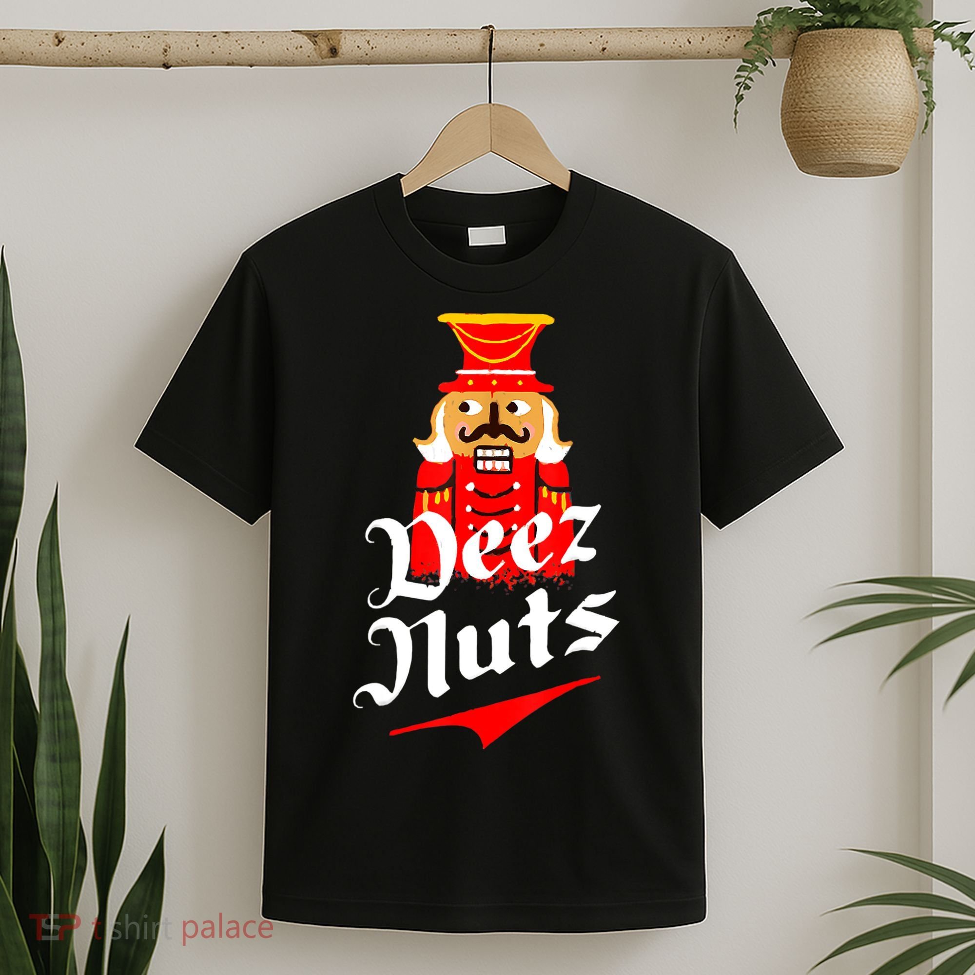 Deez Nuts Nutcracker Shirt Funny Ugly Christmas Sweater T-Shirt
