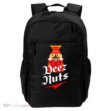 Deez Nuts Nutcracker Shirt Funny Ugly Christmas Sweater Backpack