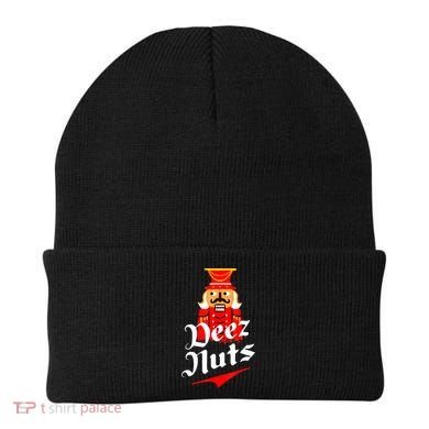 Deez Nuts Nutcracker Shirt Funny Ugly Christmas Sweater Beanie
