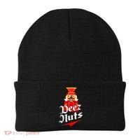Deez Nuts Nutcracker Shirt Funny Ugly Christmas Sweater Beanie thumb 0