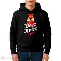 Deez Nuts Nutcracker Shirt Funny Ugly Christmas Sweater Kids Hoodie thumb 4