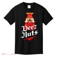 Deez Nuts Nutcracker Shirt Funny Ugly Christmas Sweater Kids T-Shirt thumb 0