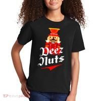Deez Nuts Nutcracker Shirt Funny Ugly Christmas Sweater Kids T-Shirt thumb 2