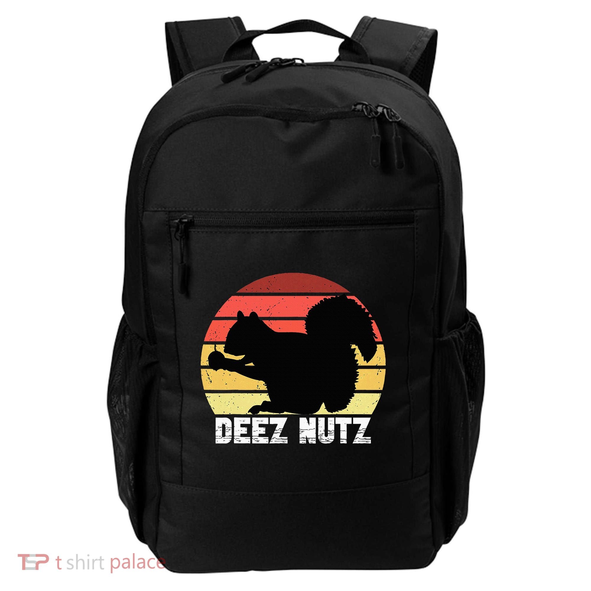 Deez Nutz Nutcracker Squirrel Gopher Chipmunk Dees Nuts Backpack