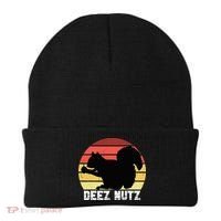 Deez Nutz Nutcracker Squirrel Gopher Chipmunk Dees Nuts Beanie thumb 0