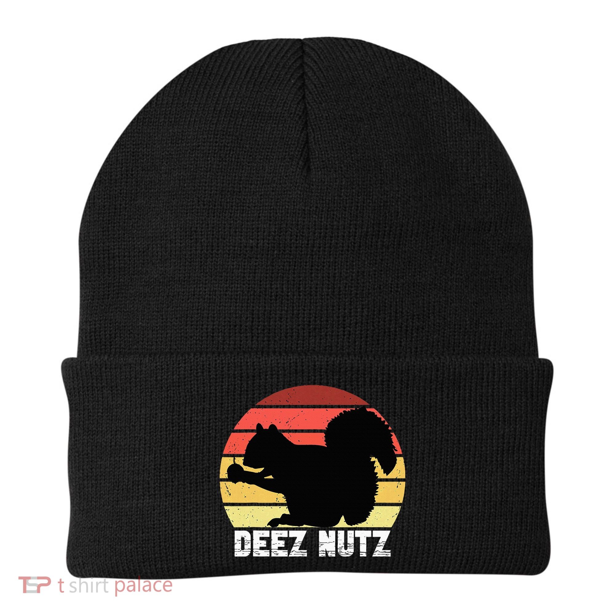 Deez Nutz Nutcracker Squirrel Gopher Chipmunk Dees Nuts Beanie