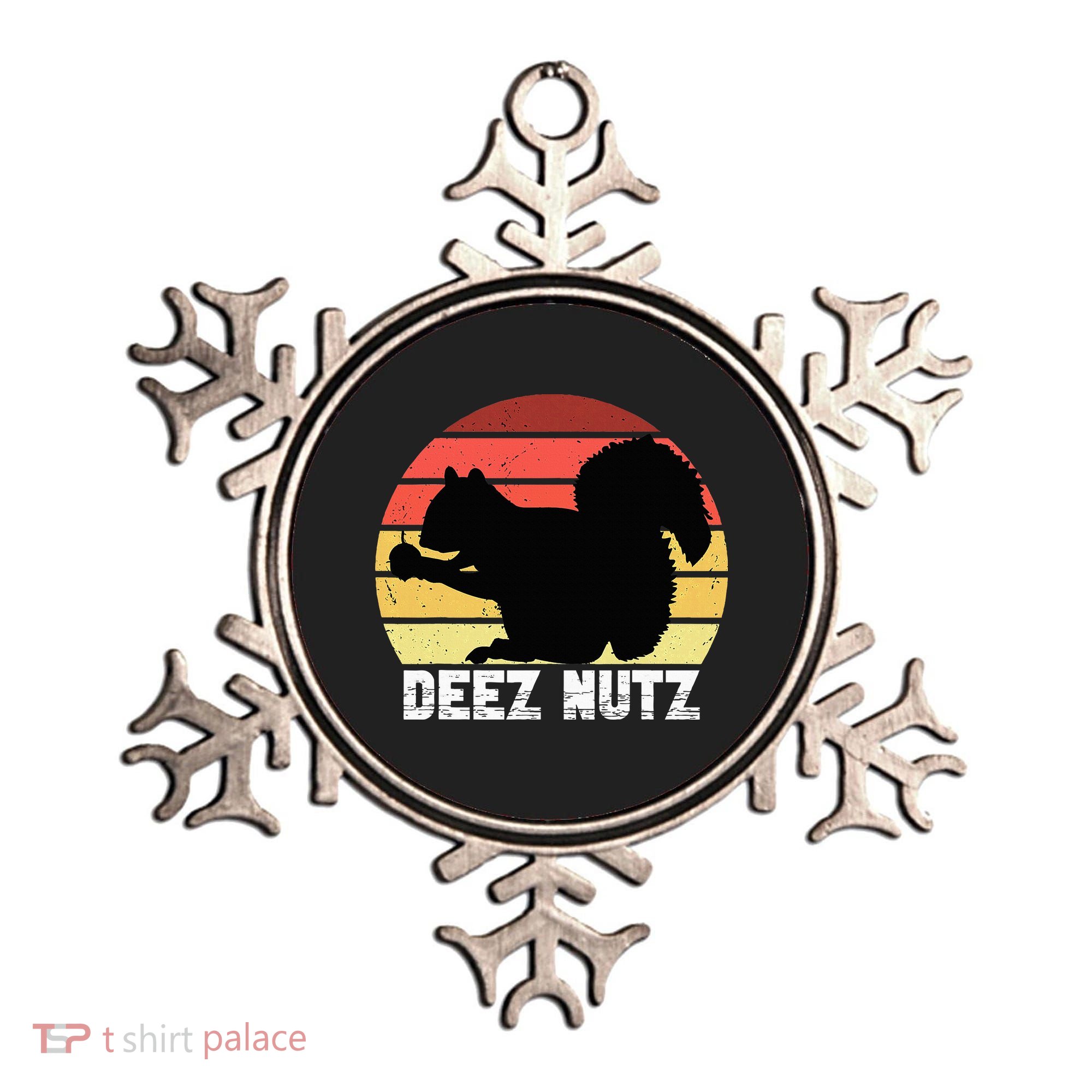 Deez Nutz Nutcracker Squirrel Gopher Chipmunk Dees Nuts Ornament