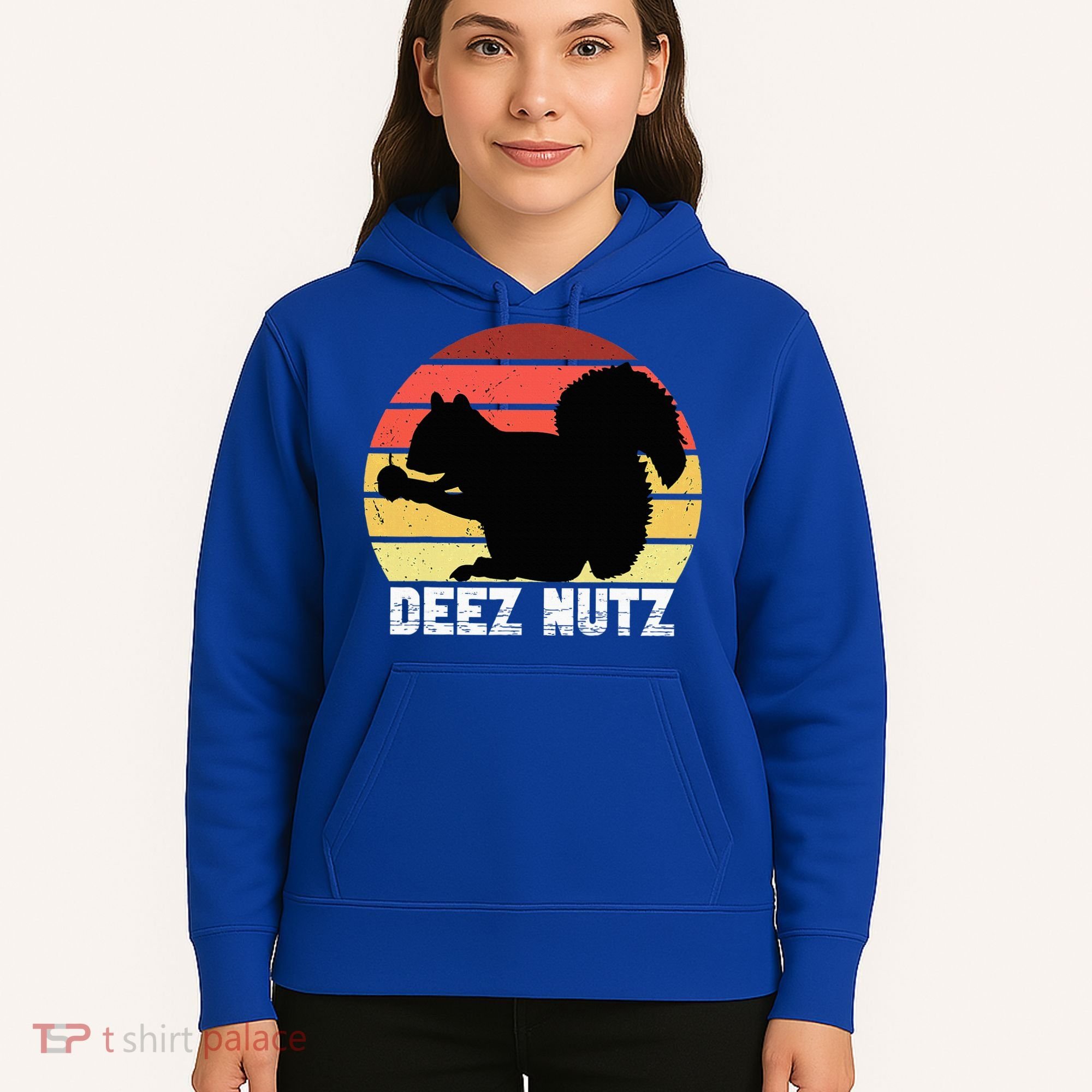 Deez Nutz Nutcracker Squirrel Gopher Chipmunk Dees Nuts Hoodie