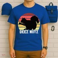 Deez Nutz Nutcracker Squirrel Gopher Chipmunk Dees Nuts T-Shirt thumb 6