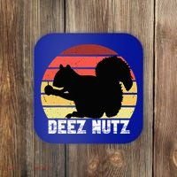 Deez Nutz Nutcracker Squirrel Gopher Chipmunk Dees Nuts Coaster thumb 0