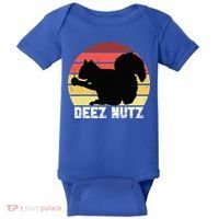 Deez Nutz Nutcracker Squirrel Gopher Chipmunk Dees Nuts Baby Bodysuit thumb 0