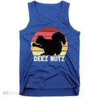 Deez Nutz Nutcracker Squirrel Gopher Chipmunk Dees Nuts Tank Top thumb 0