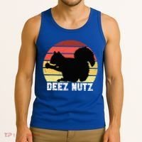 Deez Nutz Nutcracker Squirrel Gopher Chipmunk Dees Nuts Tank Top thumb 3