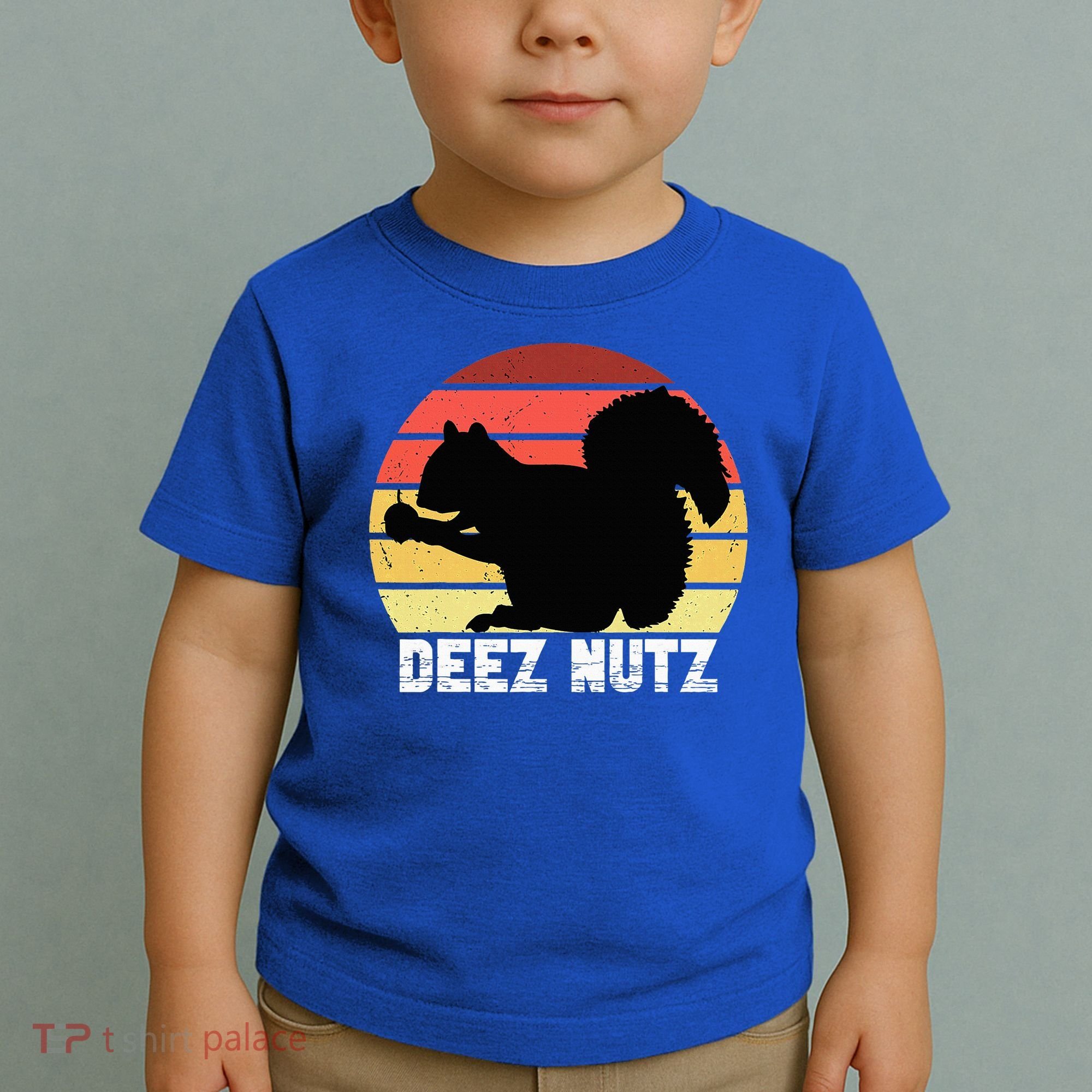 Deez Nutz Nutcracker Squirrel Gopher Chipmunk Dees Nuts Toddler T-Shirt