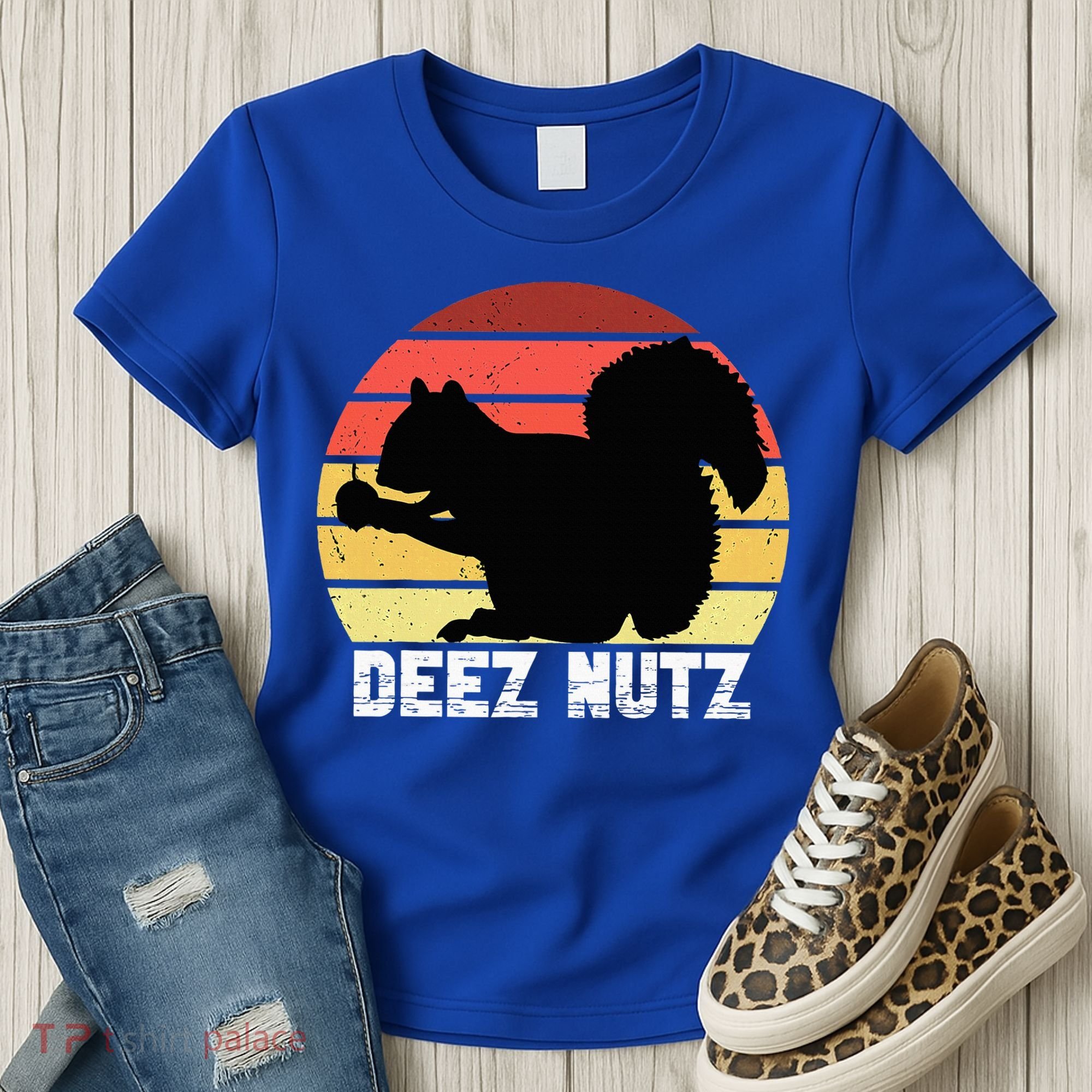 Deez Nutz Nutcracker Squirrel Gopher Chipmunk Dees Nuts Women's T-Shirt