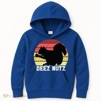 Deez Nutz Nutcracker Squirrel Gopher Chipmunk Dees Nuts Kids Hoodie thumb 0