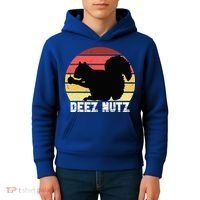 Deez Nutz Nutcracker Squirrel Gopher Chipmunk Dees Nuts Kids Hoodie thumb 4