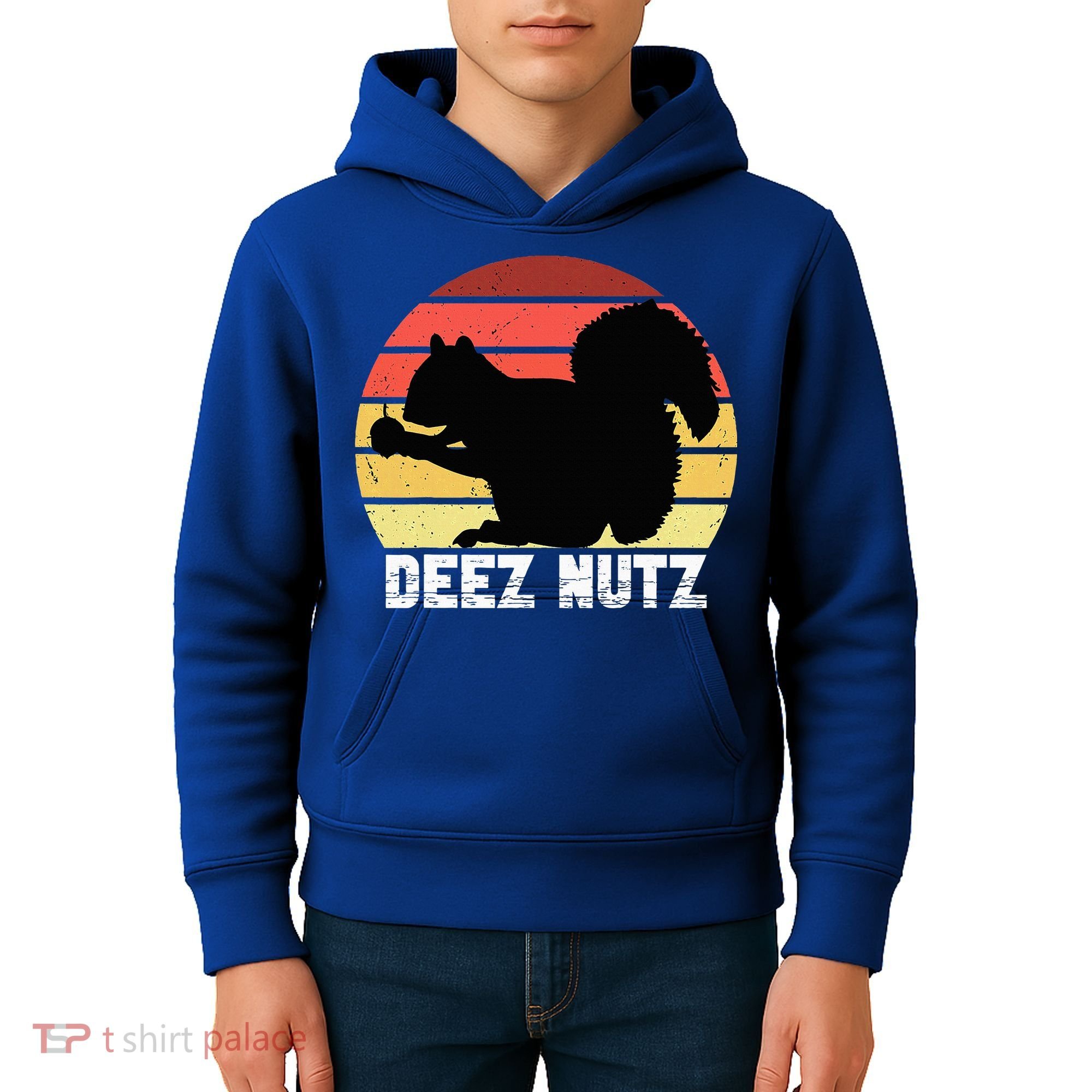 Deez Nutz Nutcracker Squirrel Gopher Chipmunk Dees Nuts Kids Hoodie