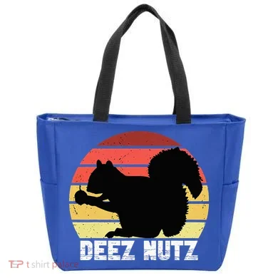 Deez Nutz Nutcracker Squirrel Gopher Chipmunk Dees Nuts Tote Bag
