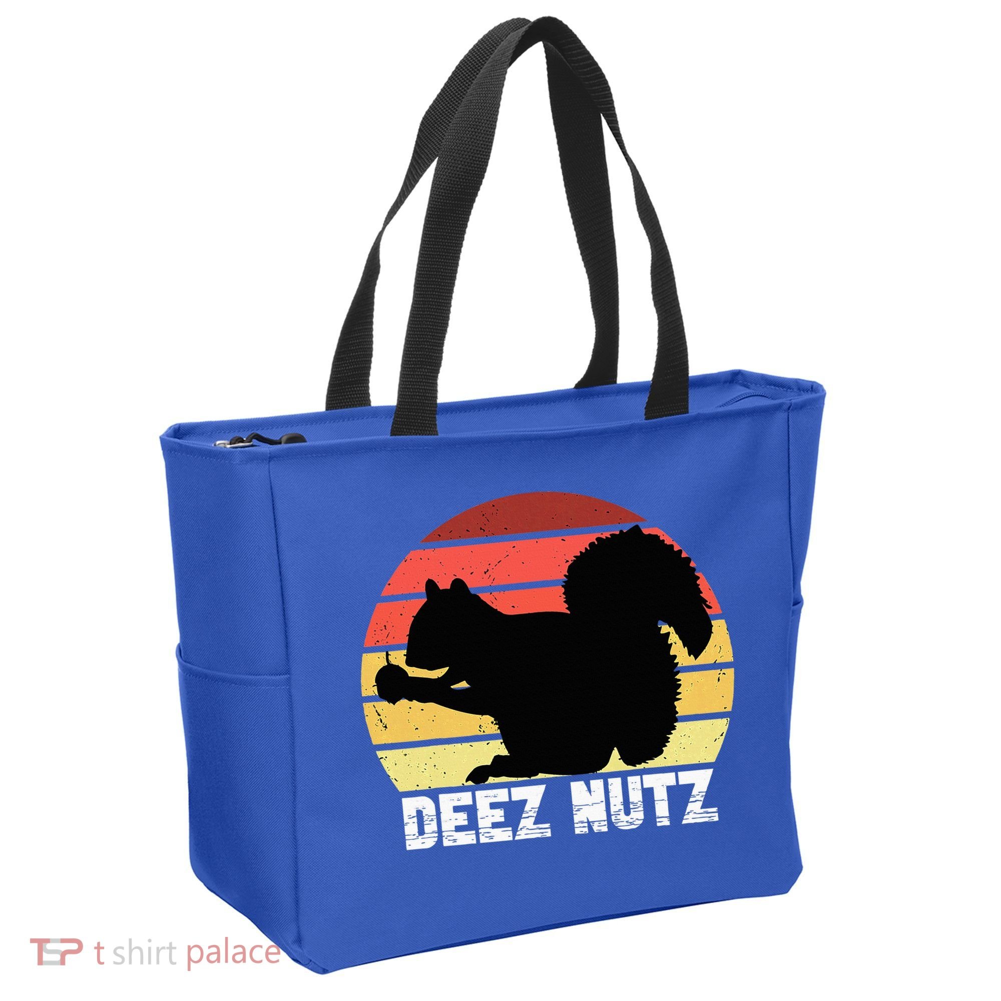 Deez Nutz Nutcracker Squirrel Gopher Chipmunk Dees Nuts Tote Bag