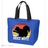 Deez Nutz Nutcracker Squirrel Gopher Chipmunk Dees Nuts Tote Bag thumb 3