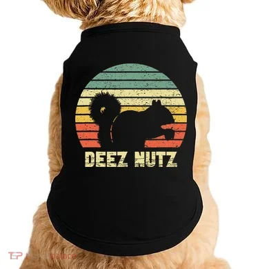 Deez Nuts Nutcracker Squirrel Deez Nutz Deezs Nut Funny  Doggie Tank