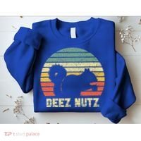Deez Nuts Nutcracker Squirrel Deez Nutz Deezs Nut Funny  Sweatshirt thumb 2
