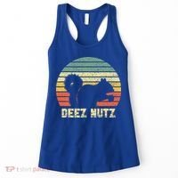 Deez Nuts Nutcracker Squirrel Deez Nutz Deezs Nut Funny  Women's Tank Top thumb 0