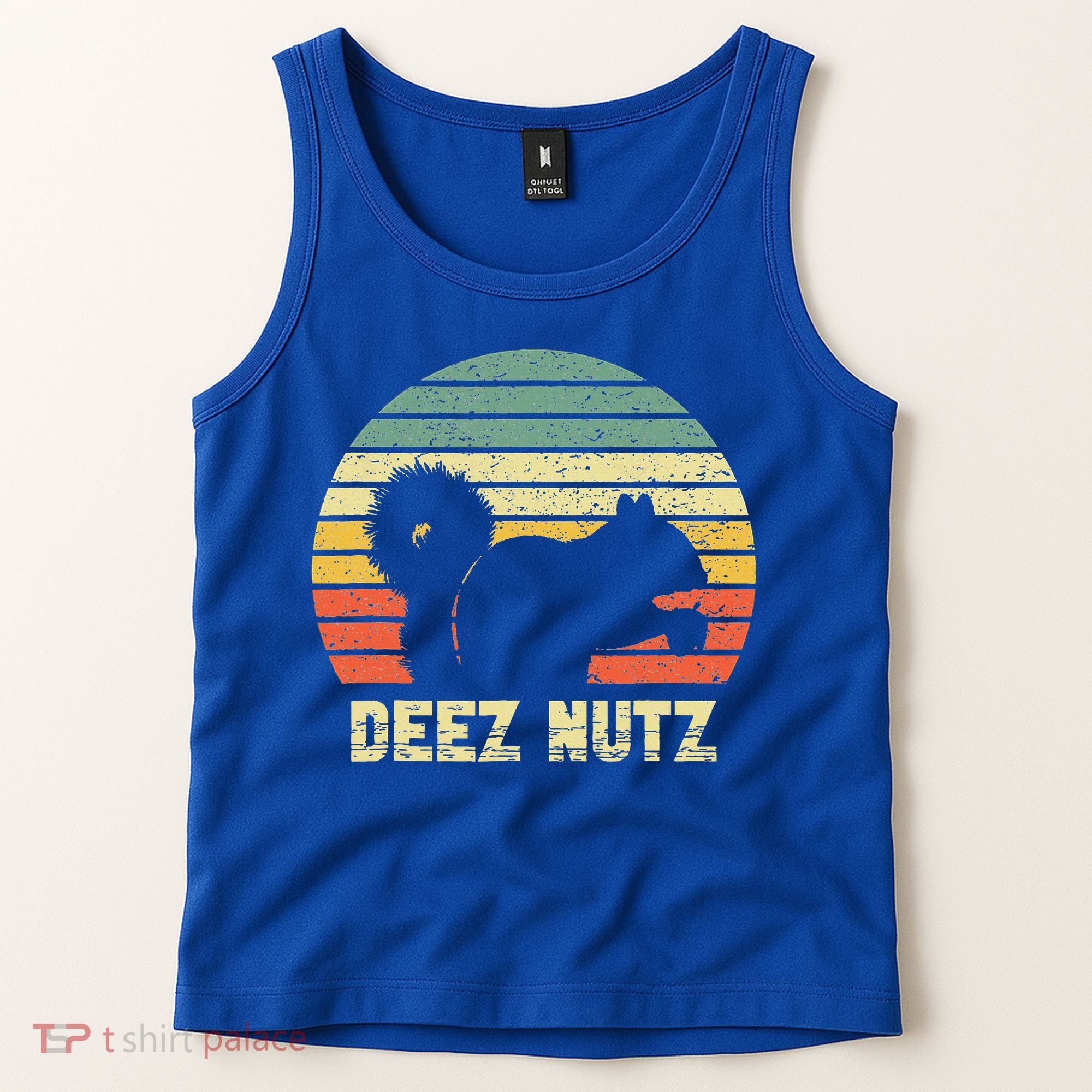 Deez Nuts Nutcracker Squirrel Deez Nutz Deezs Nut Funny  Tank Top