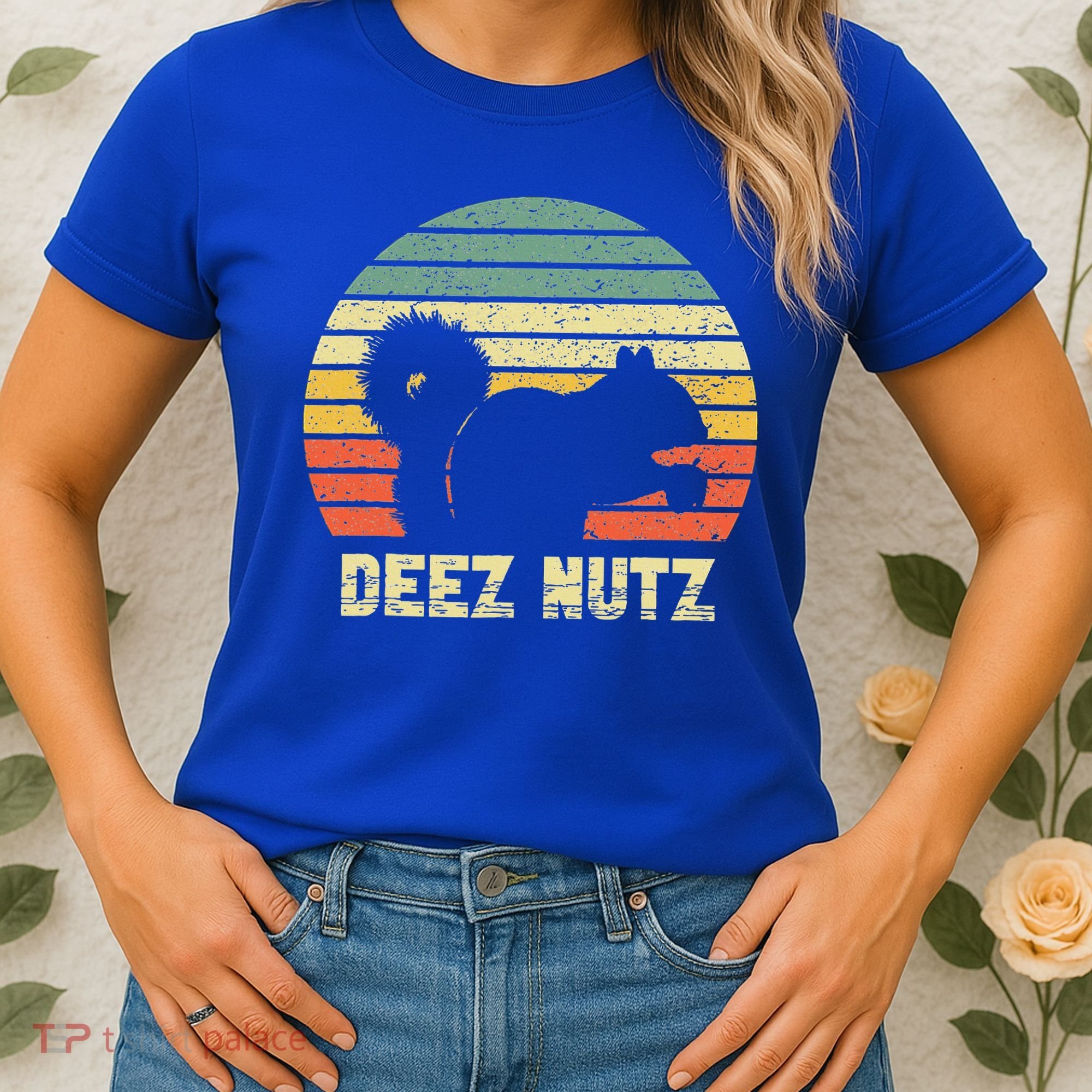 Deez Nuts Nutcracker Squirrel Deez Nutz Deezs Nut Funny  Women's T-Shirt