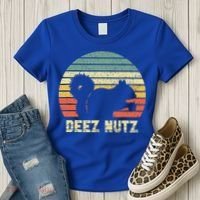 Deez Nuts Nutcracker Squirrel Deez Nutz Deezs Nut Funny  Women's T-Shirt thumb 3