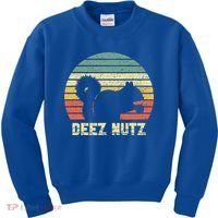 Deez Nuts Nutcracker Squirrel Deez Nutz Deezs Nut Funny  Kids Sweatshirt thumb 0