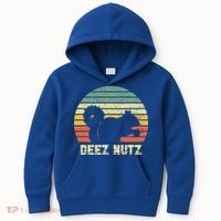 Deez Nuts Nutcracker Squirrel Deez Nutz Deezs Nut Funny  Kids Hoodie thumb 0