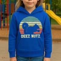 Deez Nuts Nutcracker Squirrel Deez Nutz Deezs Nut Funny  Kids Hoodie thumb 3