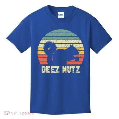 Deez Nuts Nutcracker Squirrel Deez Nutz Deezs Nut Funny  Kids T-Shirt