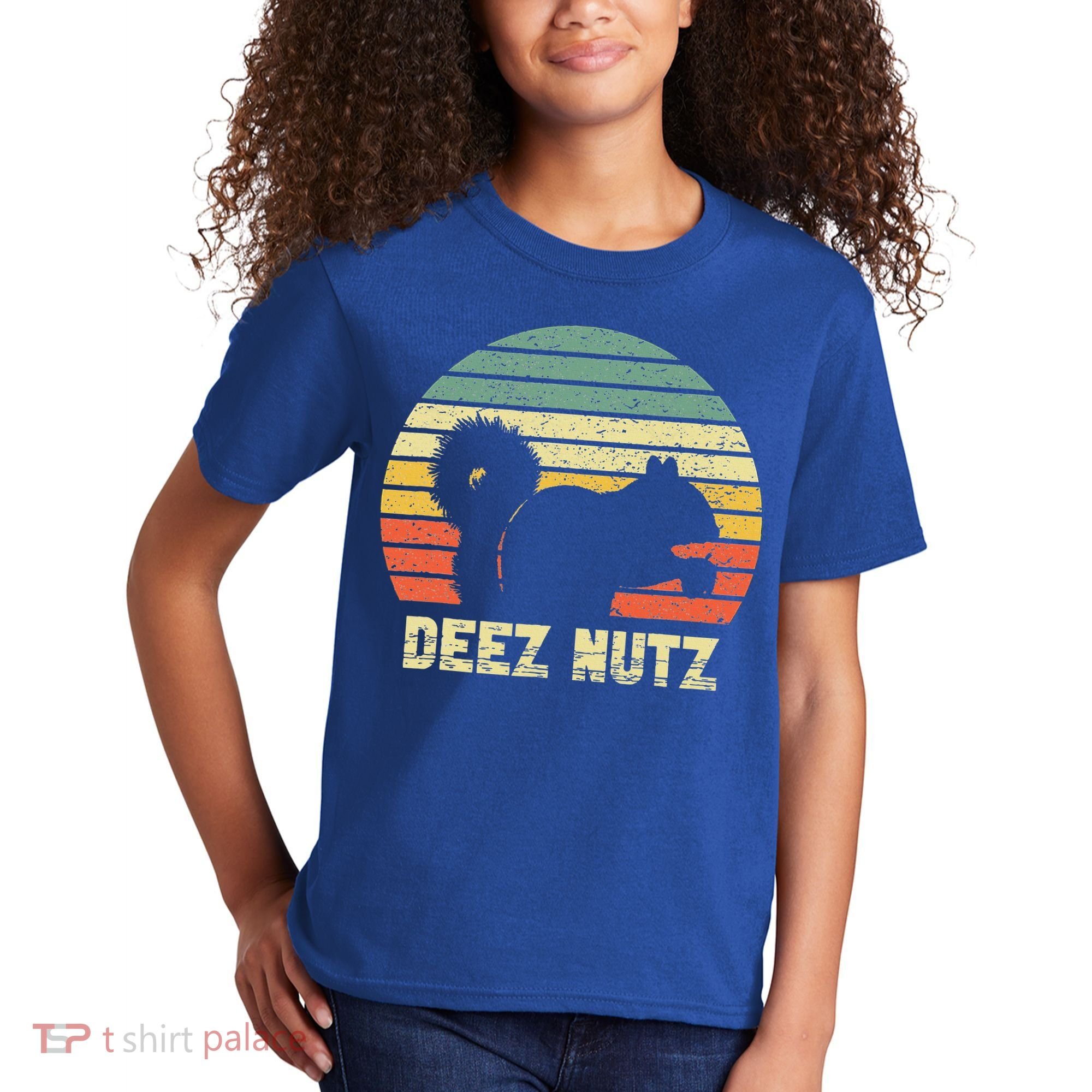 Deez Nuts Nutcracker Squirrel Deez Nutz Deezs Nut Funny  Kids T-Shirt