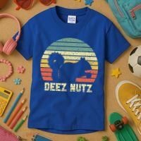Deez Nuts Nutcracker Squirrel Deez Nutz Deezs Nut Funny  Kids T-Shirt thumb 3