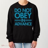 Do Not Obey In Advance Teal Premium Women's Sweatshirt thumb 0