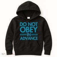 Do Not Obey In Advance Teal Premium Kids Hoodie thumb 0