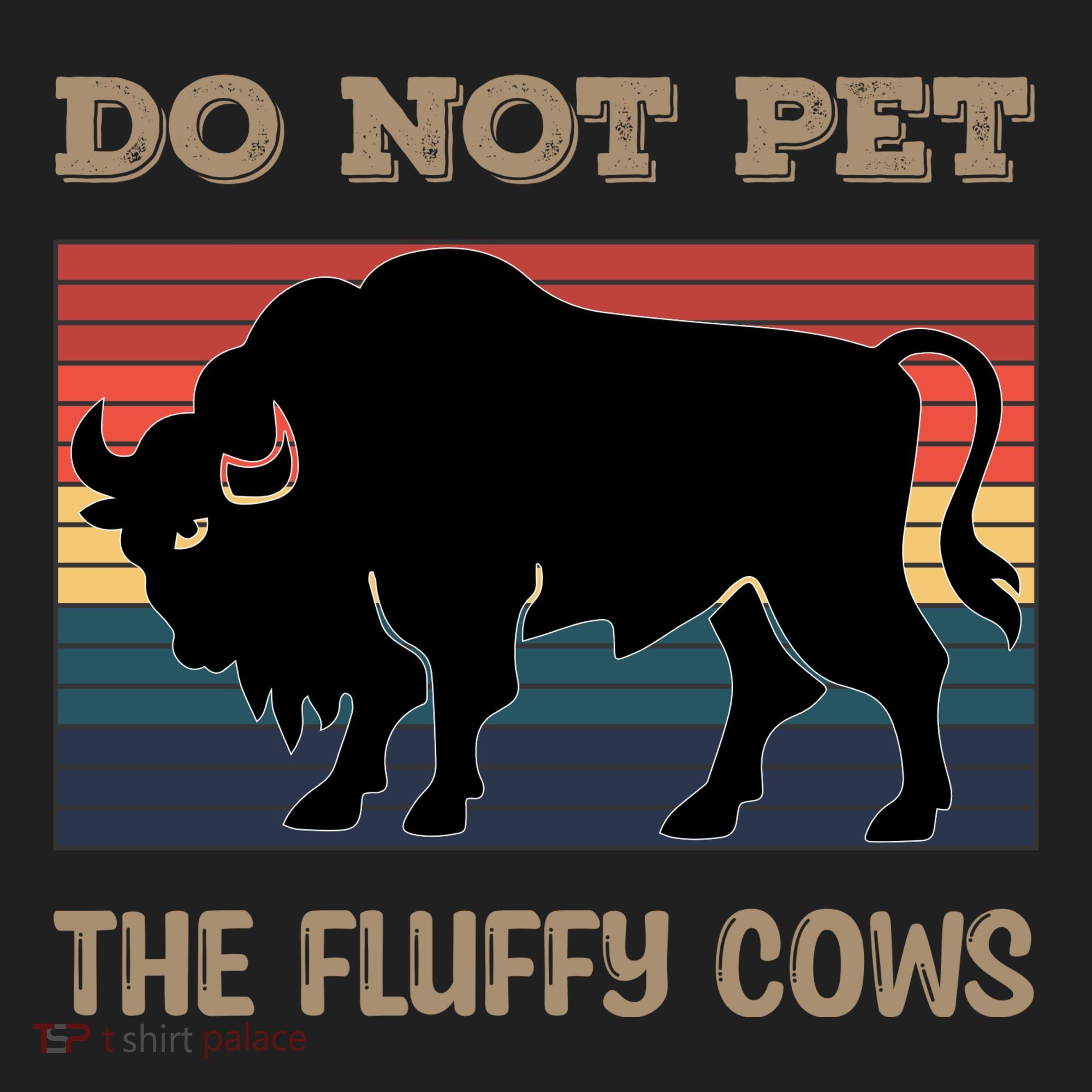 Do Not Pet The Fluffy Cows Women's Sweatshirt