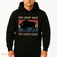 Do Not Pet The Fluffy Cows Hoodie thumb 2