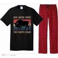 Do Not Pet The Fluffy Cows Pajama Set thumb 0