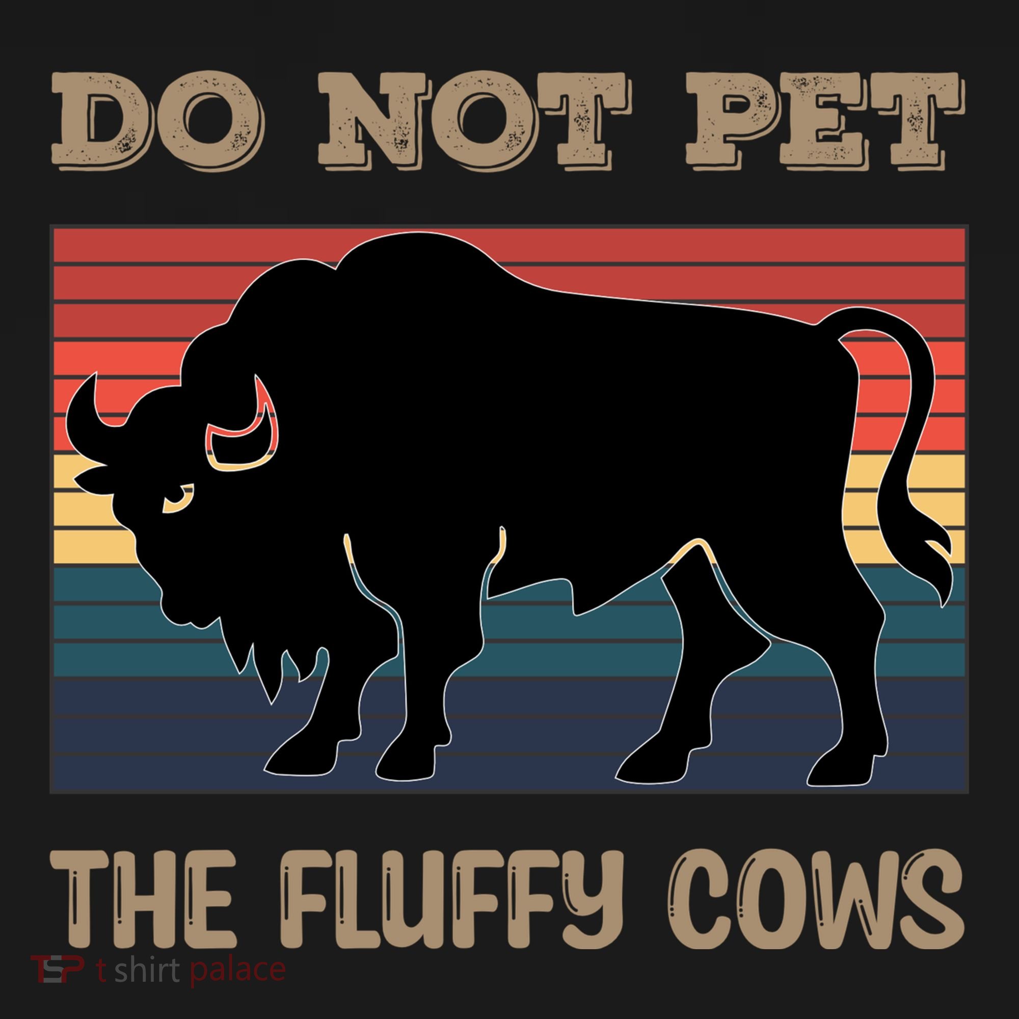 Do Not Pet The Fluffy Cows Ornament
